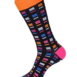UNSIMPLY STITCHED Soundboard Sock Black Multi