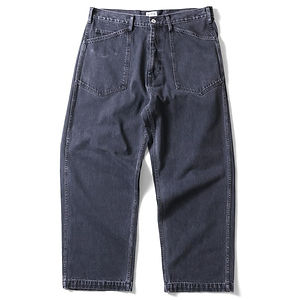 HOUSTON Cone Denim M-35 Trousers Pants Black Vintage Wash