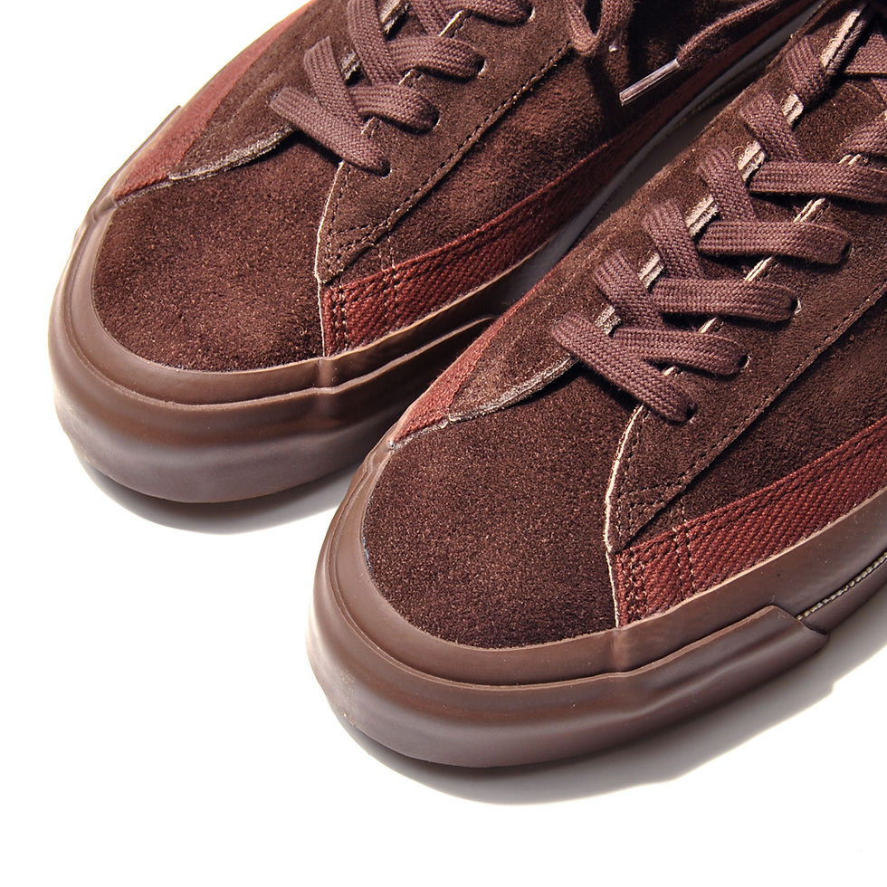 Thumbnail: ASAHI SHOES Asahi Belted Low Suede Brown