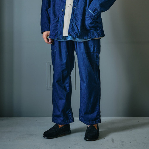 POST O'ALLS E-Z Walkabout Pants Vintage Twill Indigo | Pereffs