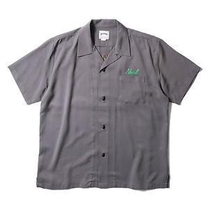 HOUSTON Bowling Shirt Milwaukee Charcoal