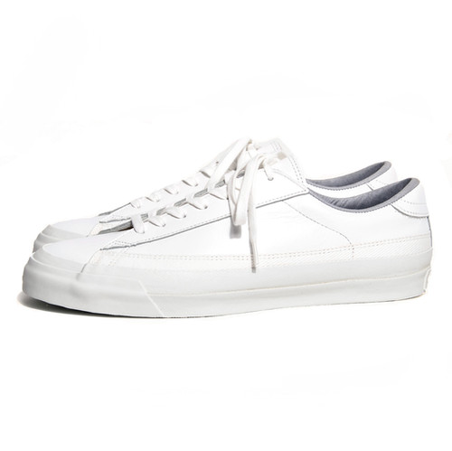 ASAHI SHOES Asahi Belted Low Leather White | Pereffs