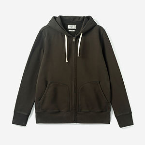 HORSE PEAK Heavy Weight Zip Up Hoody Olive
