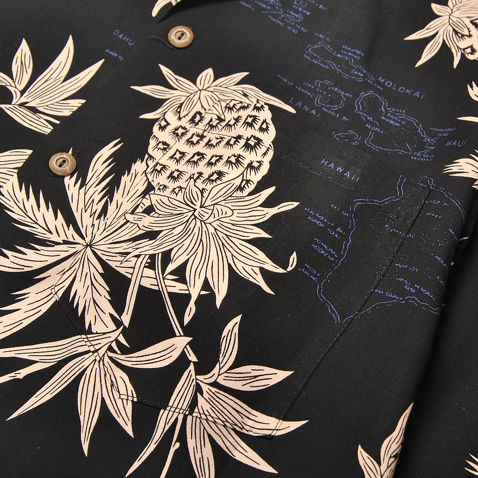 Thumbnail: TWO PALMS Pineapple Map Black