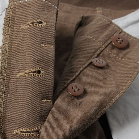 Thumbnail: UES DENIM Red Selvedge Yarn Dyed Chino Pants