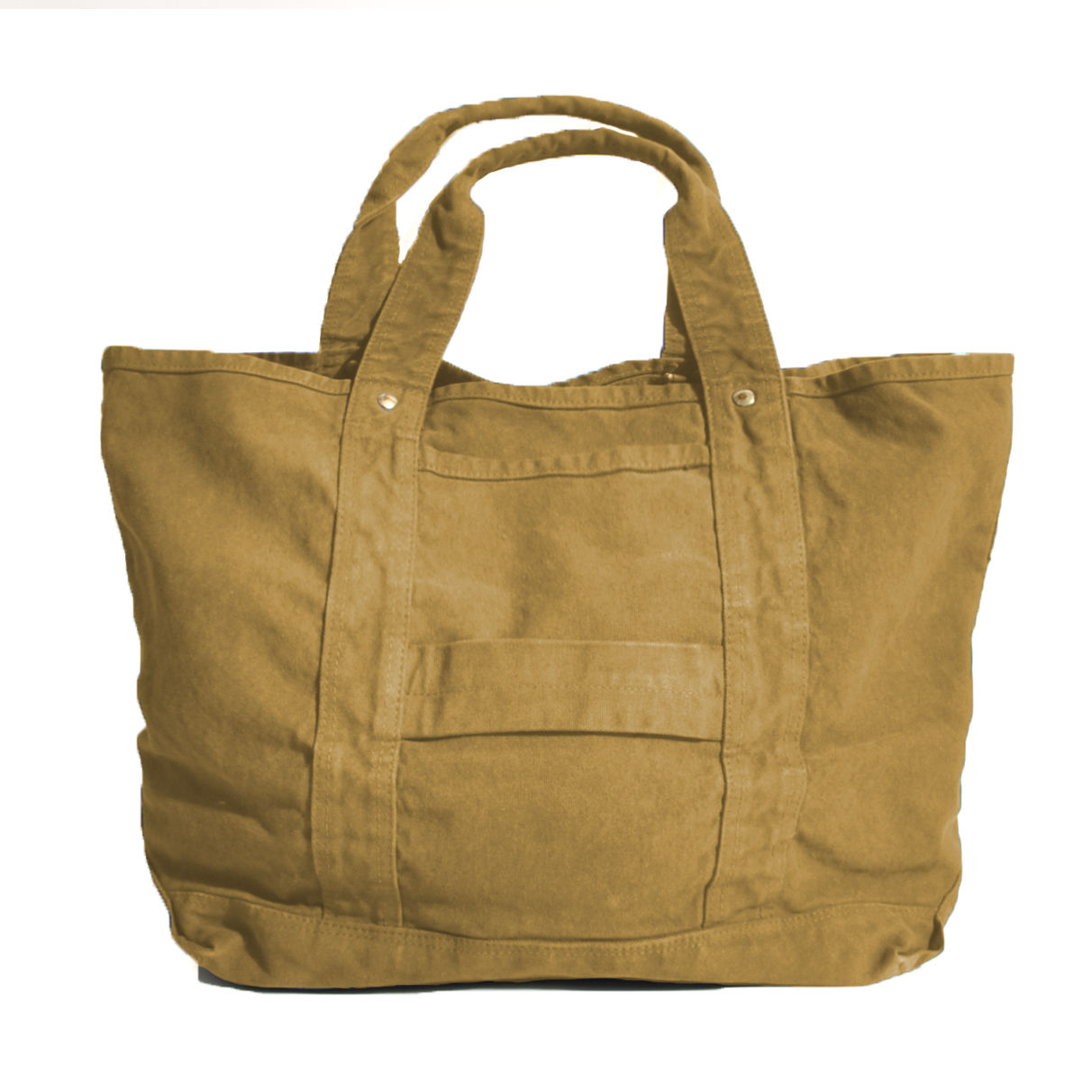 BUTLER VERNER SAILS Reactive Dyed Canvas Tote Camel