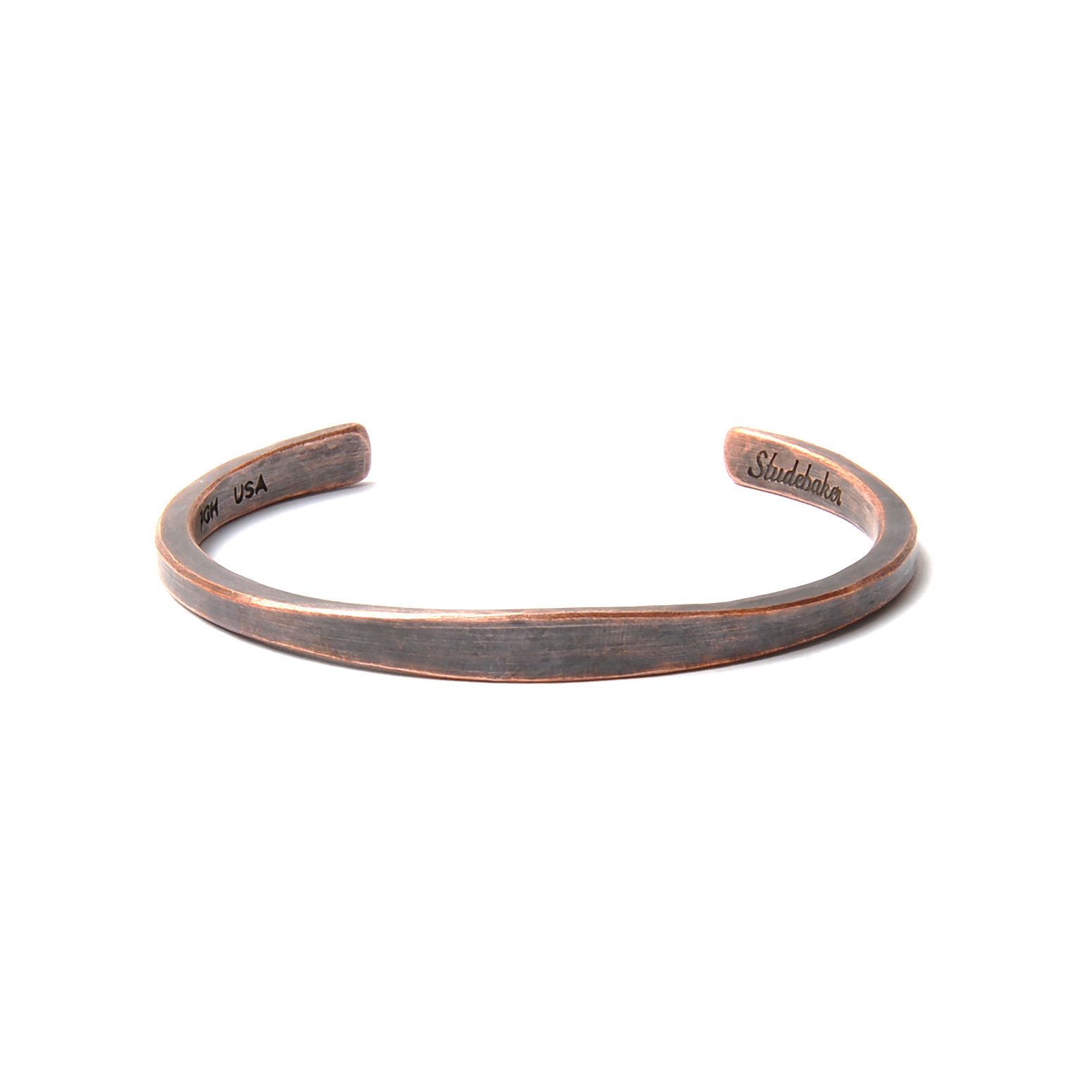 STUDEBAKER METALS Workshop Cuff Work Patina Copper