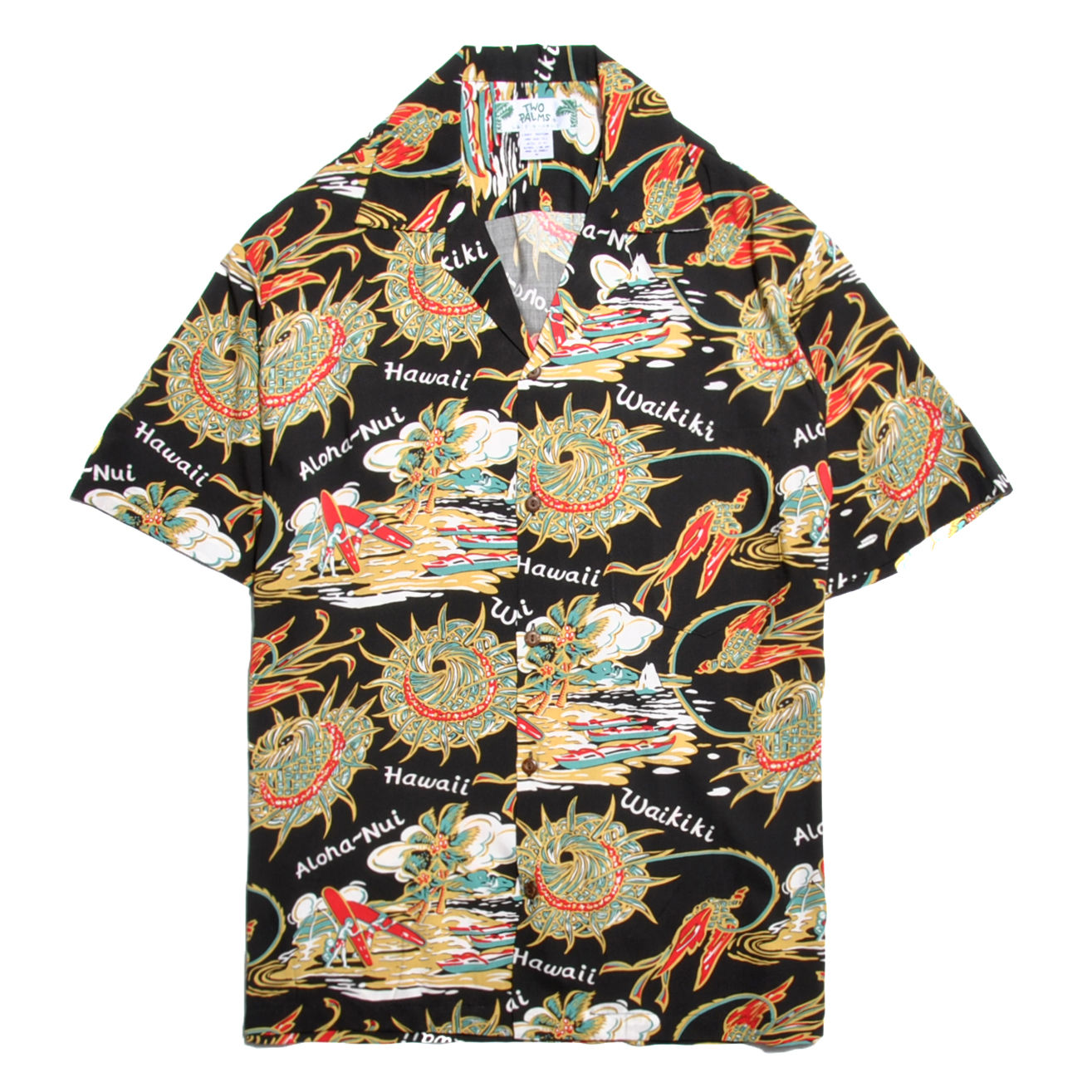 TWO PALMS Hula Hat Black