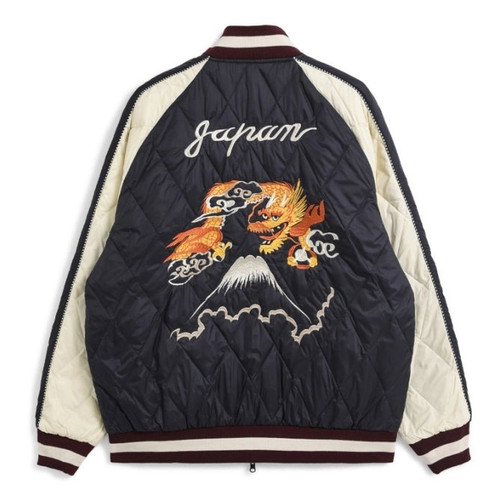 TAION Japan Special Edition Reversible Sukajan Down Jacket | Pereffs