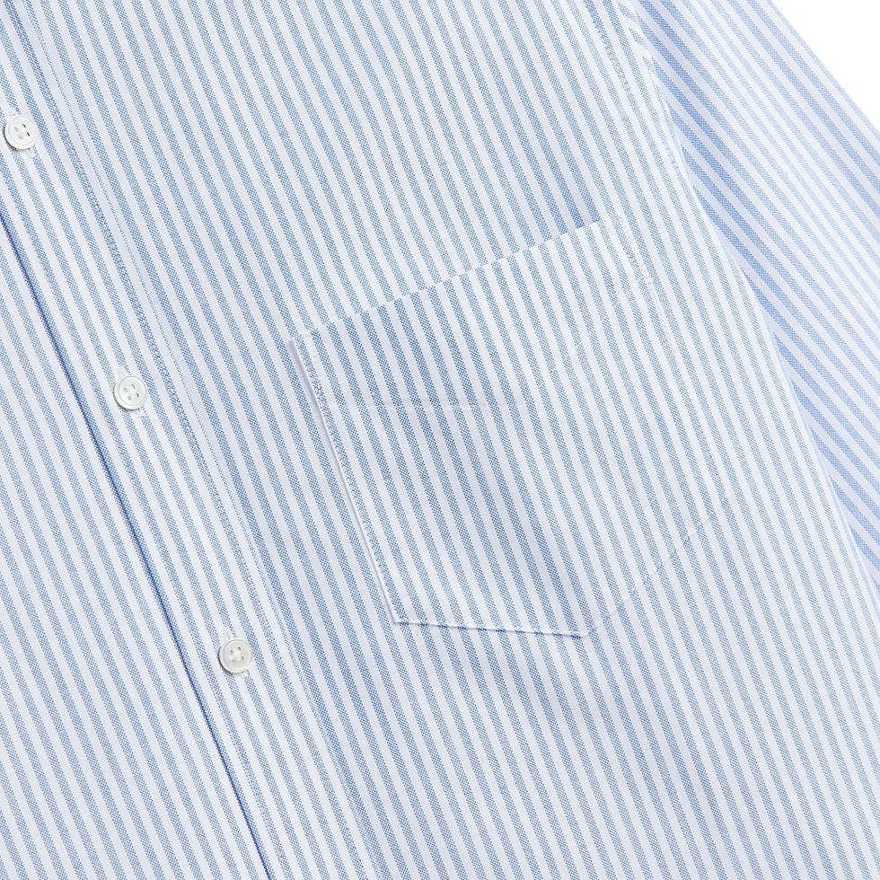 Thumbnail: PORTUGUESE FLANNEL Belavista Stripe Blue