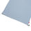 Thumbnail: HEALTHKNIT Narrow Border Wide Henley Neck T-shirt Natural x Blue