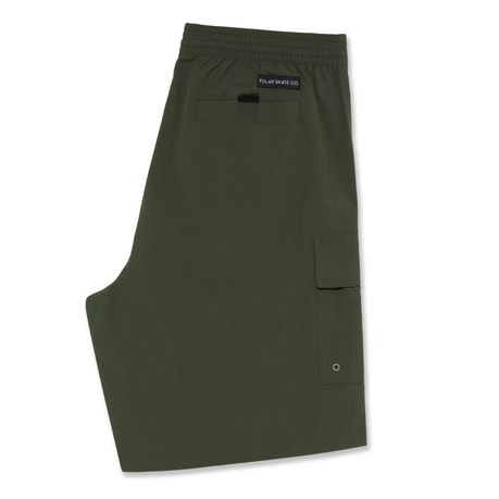 Thumbnail: POLAR SKATE CO. Utility Swim Shorts Dark Olive