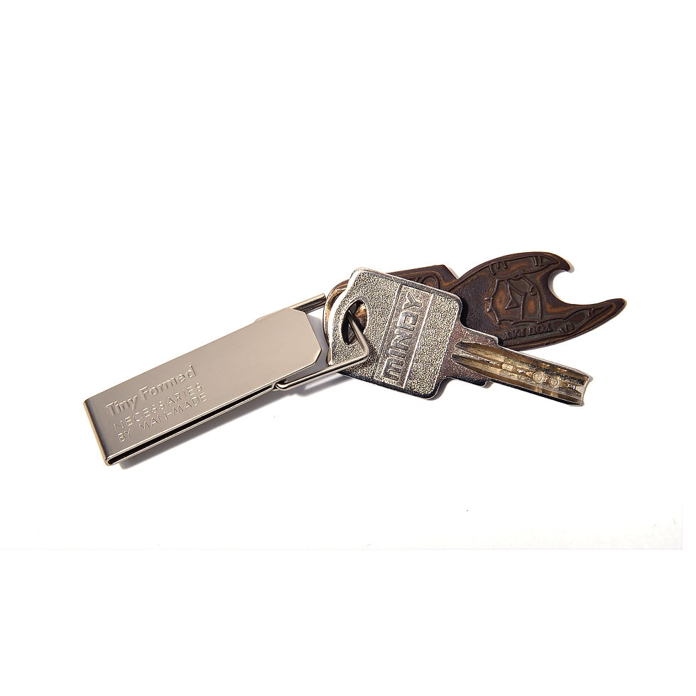 Thumbnail: TINY FORMED Key Clip Silver