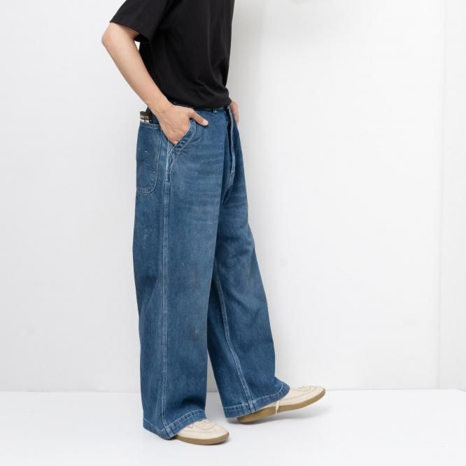 Thumbnail: ORDINARY FITS Bell Pants Used Wash