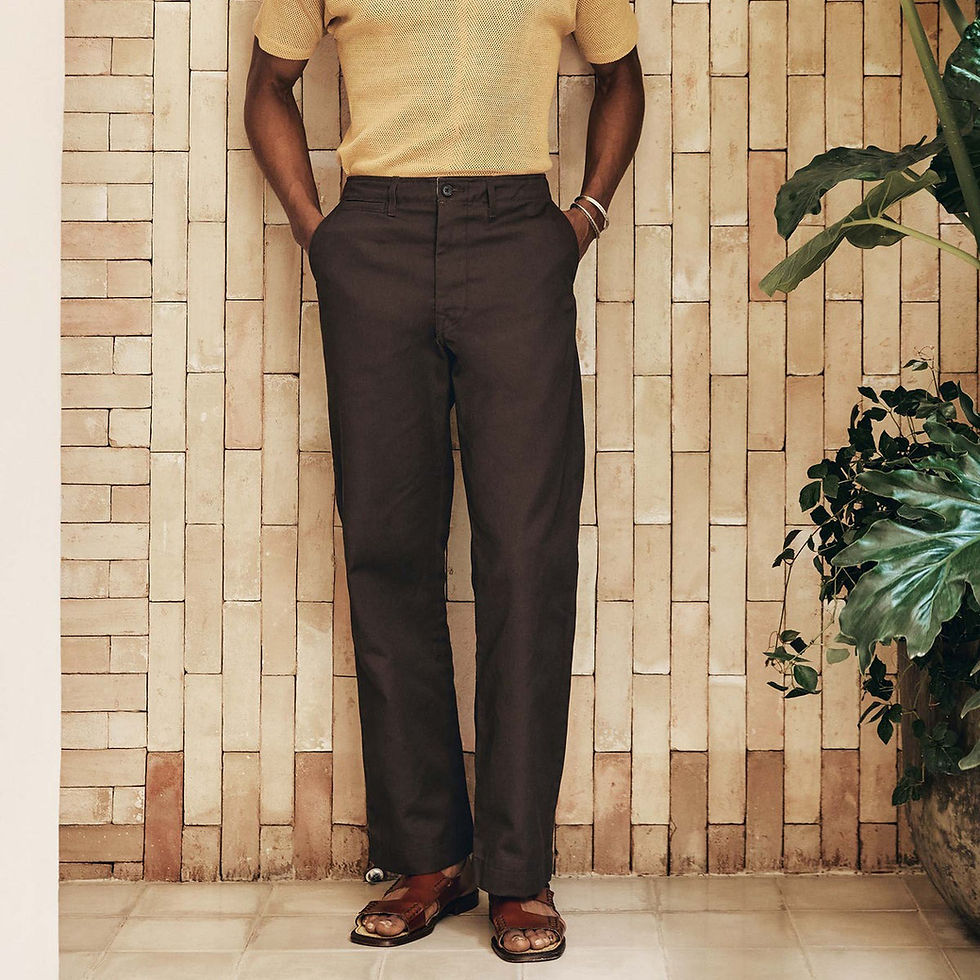 Thumbnail: IMOGENE+WILLIE Oceanside Relaxed Pants Brown