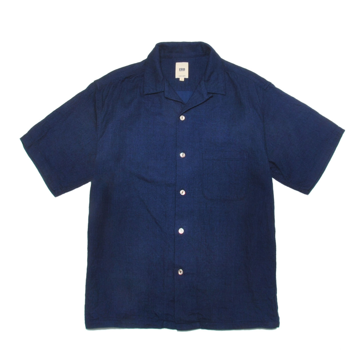 FOB FACTORY ID Holiday Shirt Navy