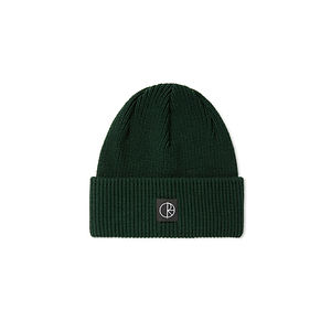 POLAR SKATE CO. Double Fold Beanie Merino Dark Green
