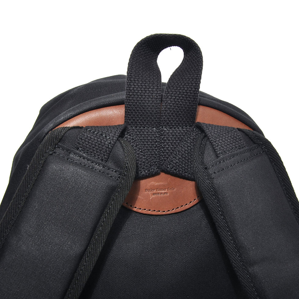 Thumbnail: BUTLER VERNER SAILS Paraffin Daypack Black