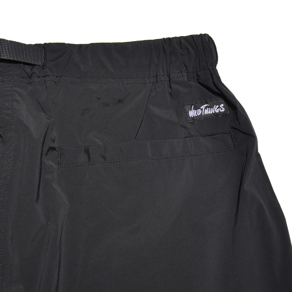 Thumbnail: WILD THINGS Camp Shorts Black