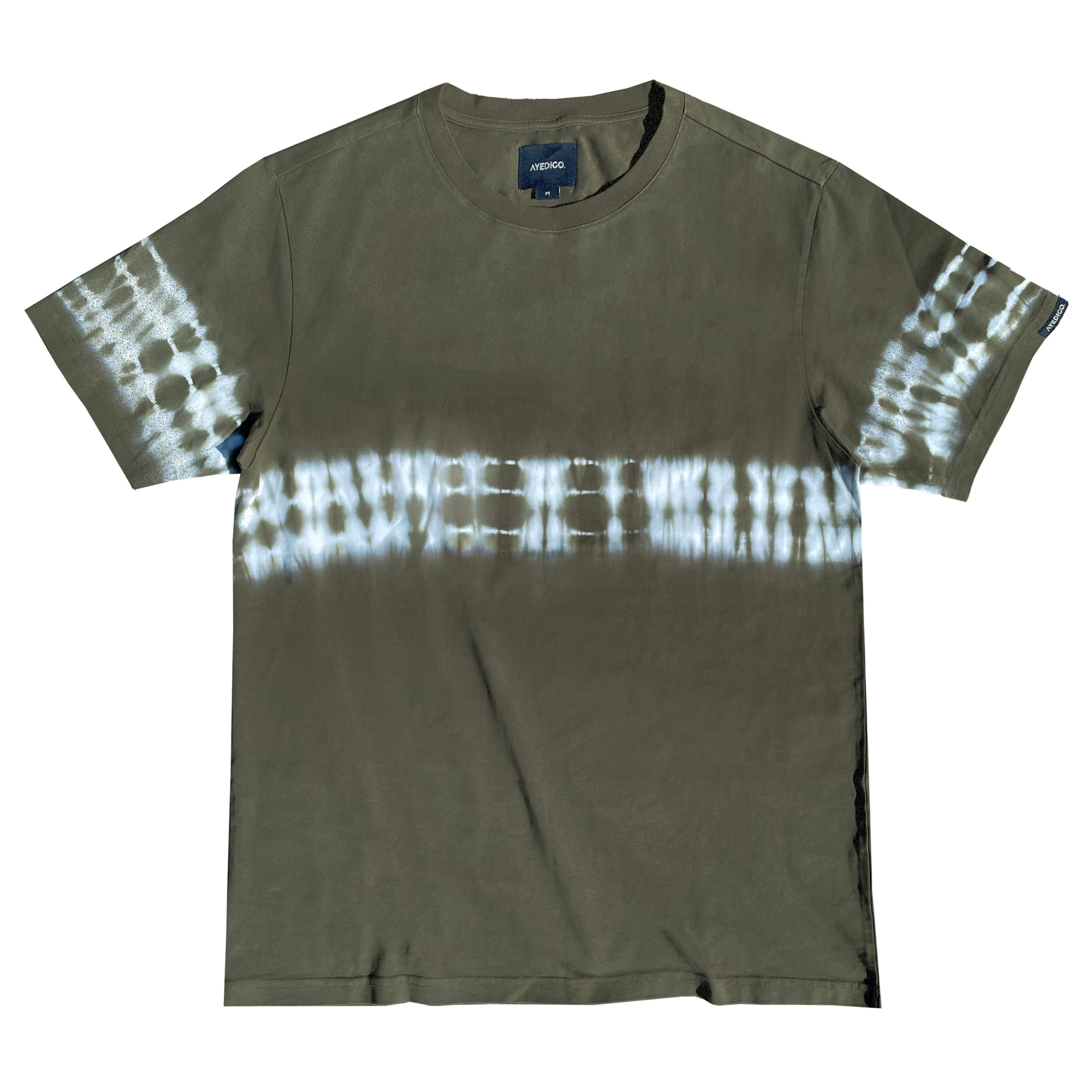 AYEDIGO Regular Fit Tie Dye Tee Military