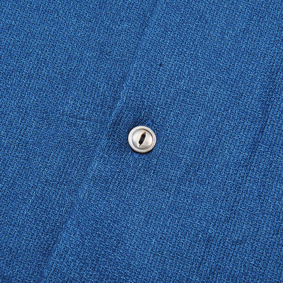 Thumbnail: FOB FACTORY ID Holiday Shirt Blue