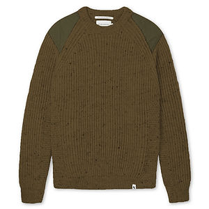 PEREGRINE Commando Sweater Khaki