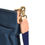 Thumbnail: BUTLER VERNER SAILS Paraffin Canvas Tote Bag Navy x Navy