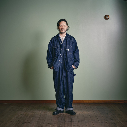 ジャケット・アウター Engineer's Jacket : 10oz. indigo denim POST O'ALLS Engineer's Jacket 10oz. Indigo Denim | Pereffs