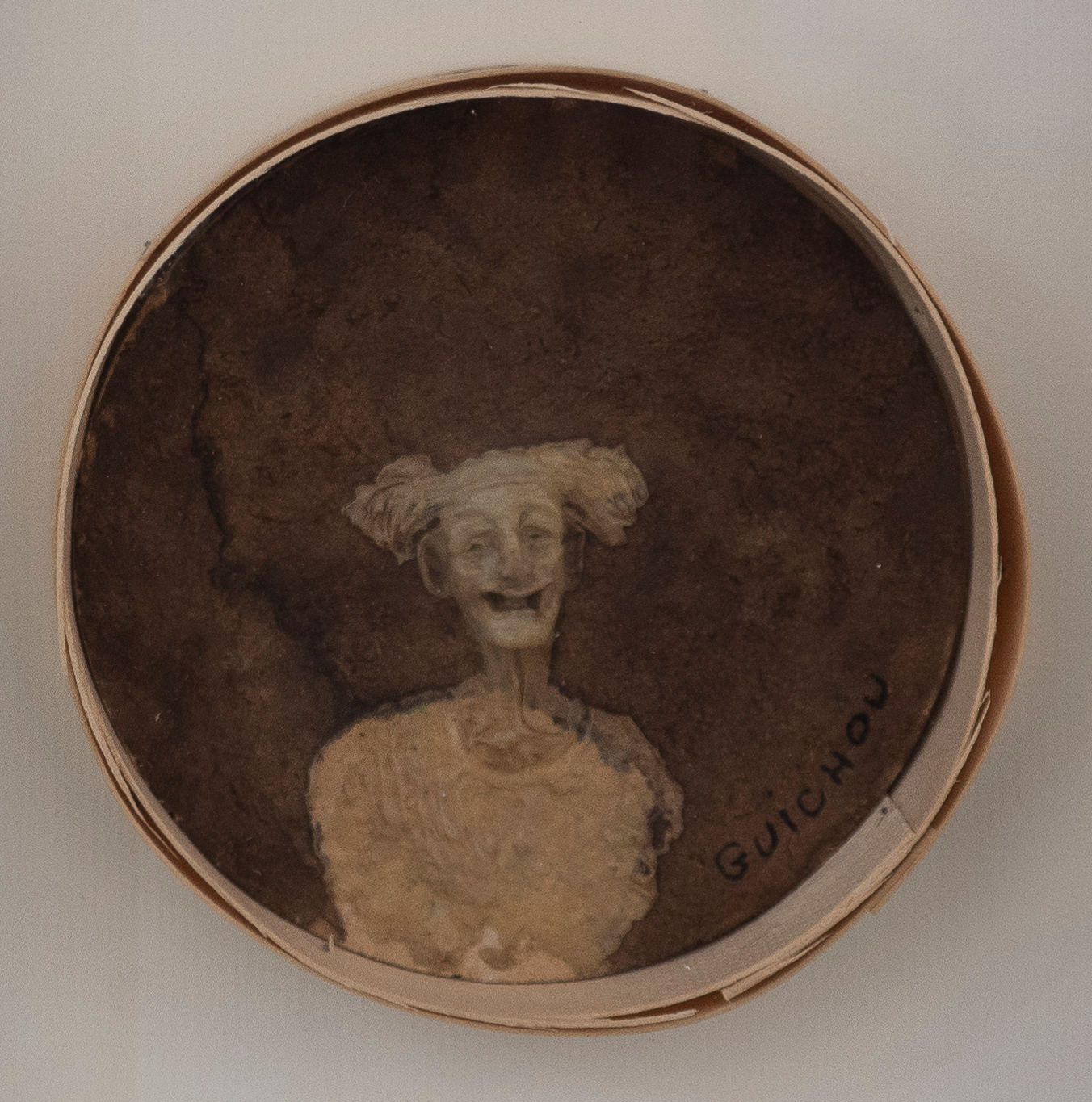 GUICHOU Jo - Sans titre (chewing gum 9)