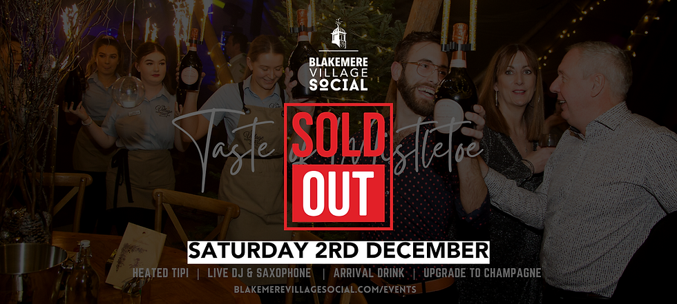 Taste of Mistletoe - Saturday 2nd December