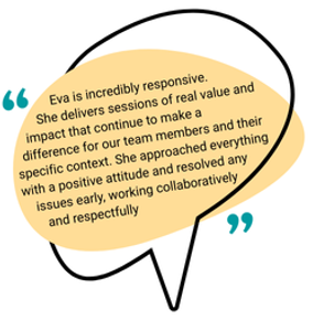 Yellow Speech Bubble with Text