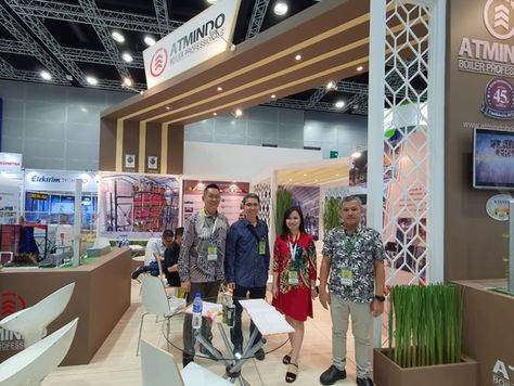 Lively atmosphere of visitors and customers at booth of PT. Atmindo Tbk
MPOB INTERNATIONAL PALM OIL