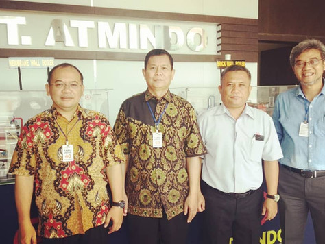 KUNJUNGAN DIREKTUR PPIPE KE PT. ATMINDO TBK.