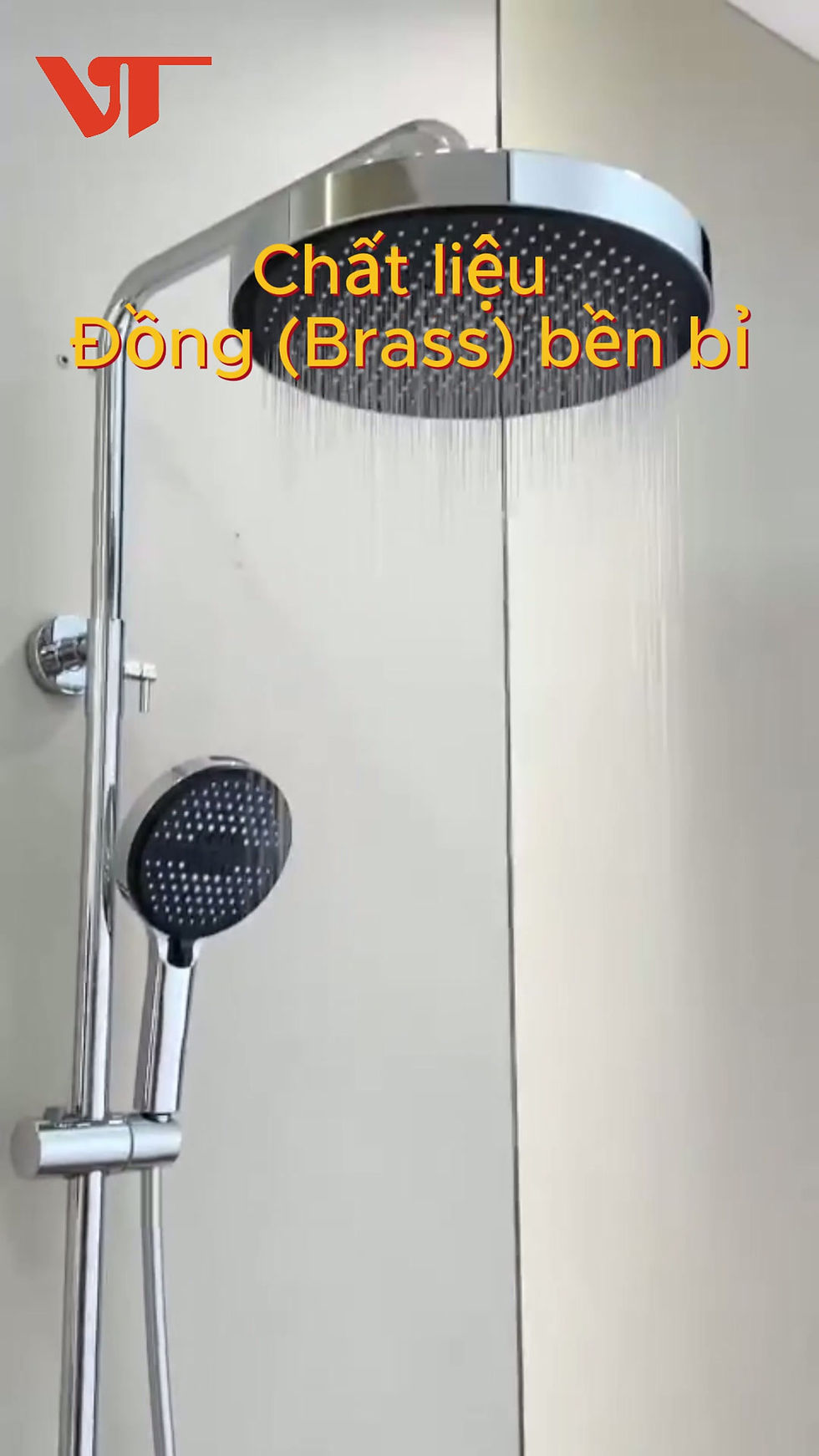 Hình thu nhỏ: Bộ sen Divini - DVP-8868-CP. Bát sen 280mm, tay sen 6 chức năng