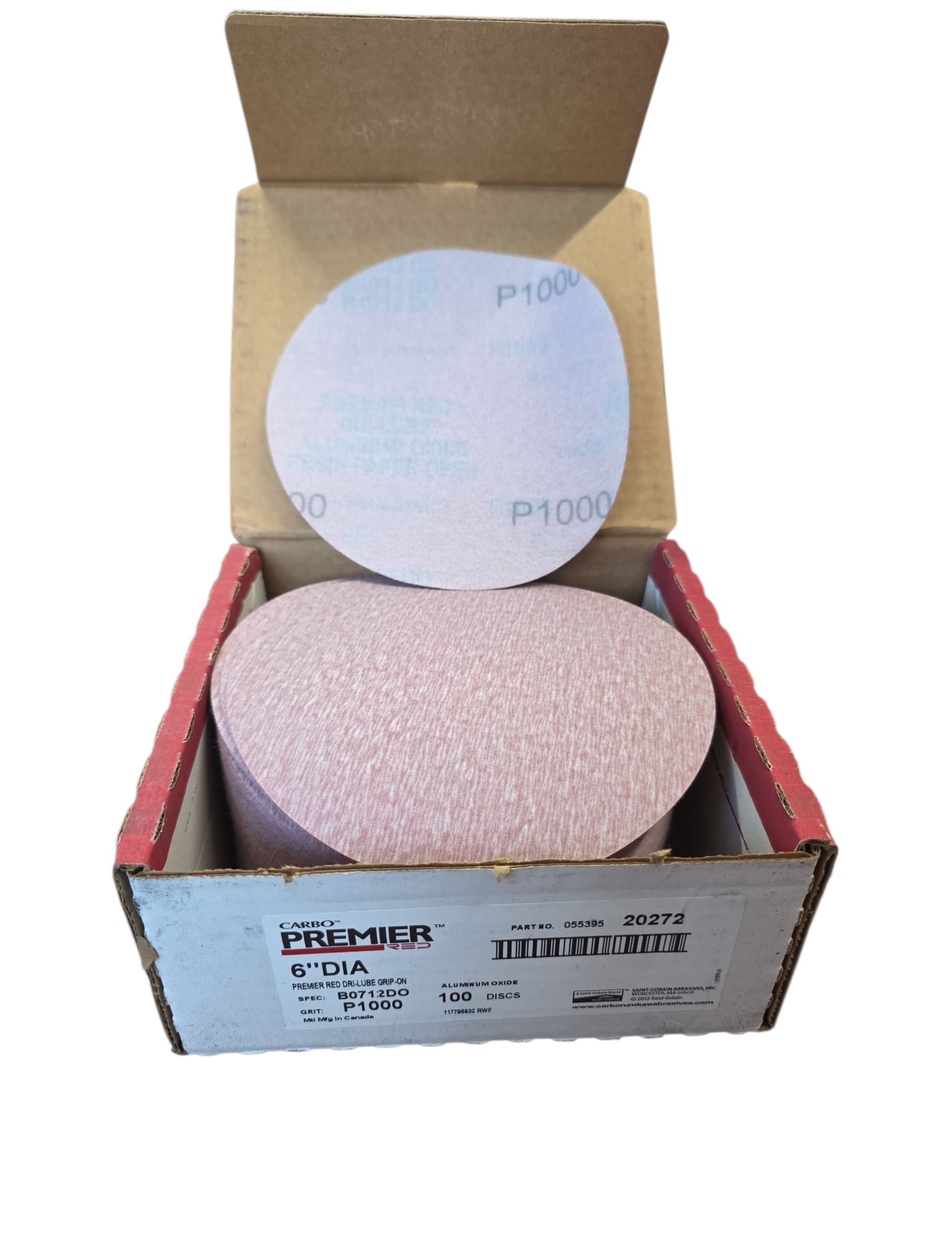 Papier sablé p1000 6"