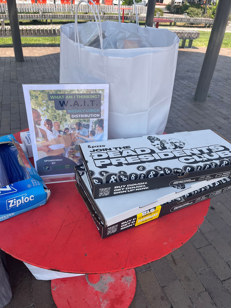 Our Generous Sponsors-DC Food for All and &pizza @ Barracks Row