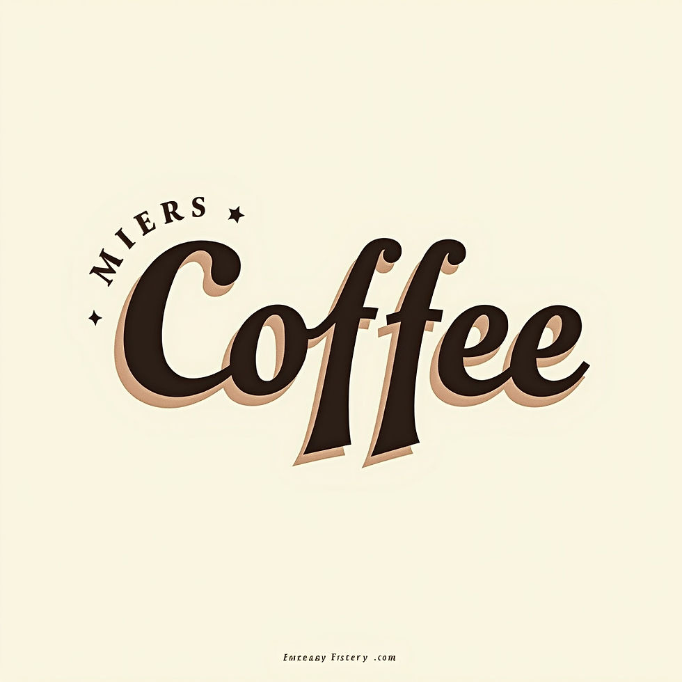 Retro Coffee Typography