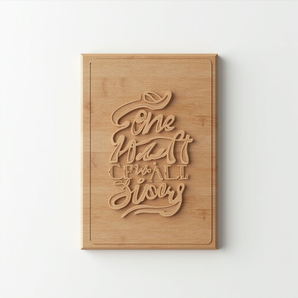 Teak Wood Plaque