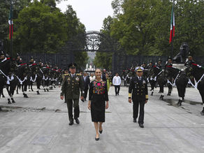 México conmemora 179 aniversario de la defensa de Chapultepec