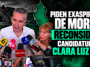 Waldo, Mijes y Clouthier cuestionan postulación de Clara Luz rumbo a 2027