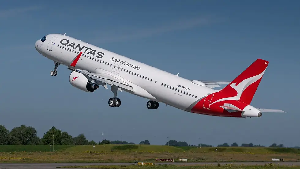 Qantas lanzará el vuelo comercial sin escalas más largo del mundo