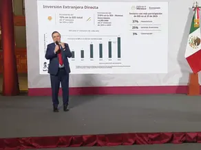 Ebrard celebra máximo histórico de IED y crecimiento exportador