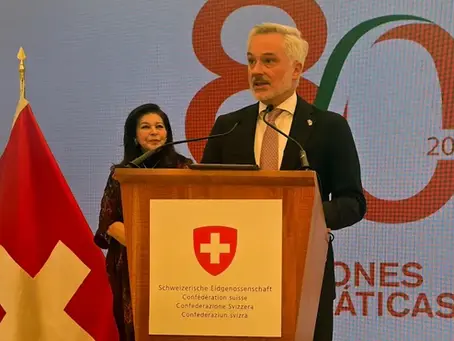 México y Suiza celebran 80 años de relaciones diplomáticas