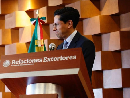 Roberto Velasco es avalado como titular de la SRE