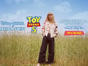 Taylor Swift compone tema original para Toy Story 5