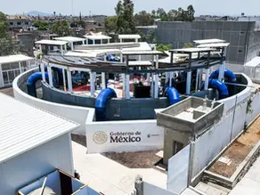 Sheinbaum impulsa obra hidráulica para reducir inundaciones en el oriente del Edomex