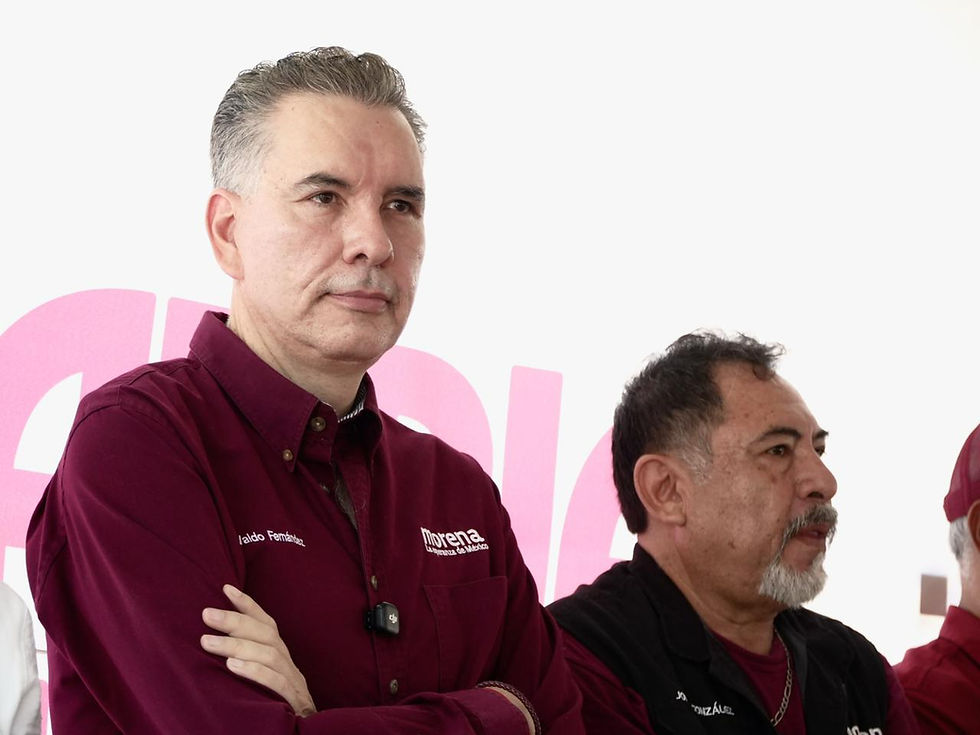 “Juntos o separados, PAN y PRI no pueden con Morena”: Waldo