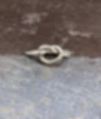 Thumbnail: Friendship Knot Ring, Sterling Silver Ring, Jewellery by Mandy