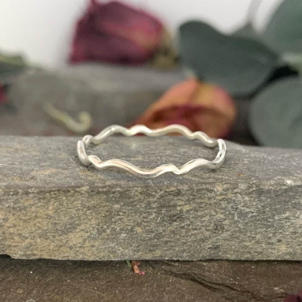 Thumbnail: Thumb Ring, Stacker Ring, Silver Ring, Copper Ring