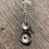 Thumbnail: Sterling Silver Domed Jewellery, Silver Discs, Poppy